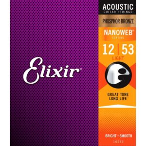 Elixir 16052 Nanoweb žice za akustičnu gitaru - Slika 1