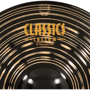 Meinl CC16HDAC Classics Custom Dark Heavy Crash činela 16″ - Image 5