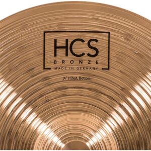 Meinl HCSB14H Bronze Hi Hat činele par 14″ - Slika 6