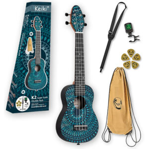 Keiki K2SS-BKC Super Size ukulele set - Image 8