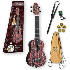 Keiki K2SS-RKC Super Size ukulele set - Image 8