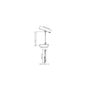 Tama MS205ST stalak za mikrofon - Slika 5