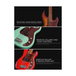Sire Marcus Miller P5+A4/RD P5 Series bas gitara - Image 5