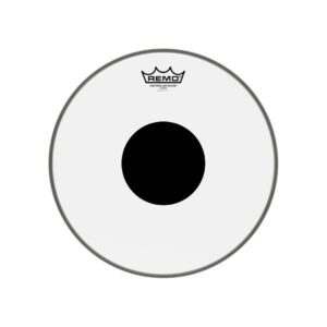 Remo CS-0314-10 Controlled Sound Clear Black Dot 14″ opna za bubanj - Slika 1